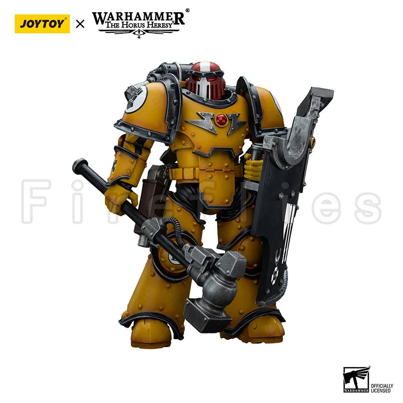 1/18 JOYTOY Action Figure The Horus Heresy Imperial Fists Legion MkIII Breacher Squad Sigismund Anime Model Gift
