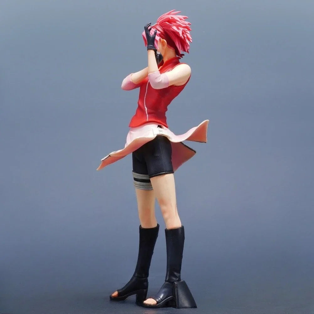 27.5cm/10.83in Anime NARUTO Figure Haruno Sakura Action Figures Pvc Statue Desktop Ornamen Collection Model Toys Gifts