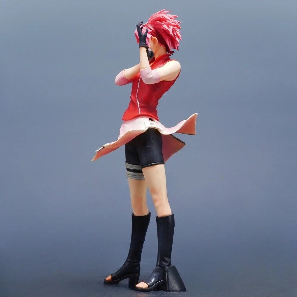 27.5cm/10.83in Anime NARUTO Figure Haruno Sakura Action Figures Pvc Statue Desktop Ornamen Collection Model Toys Gifts