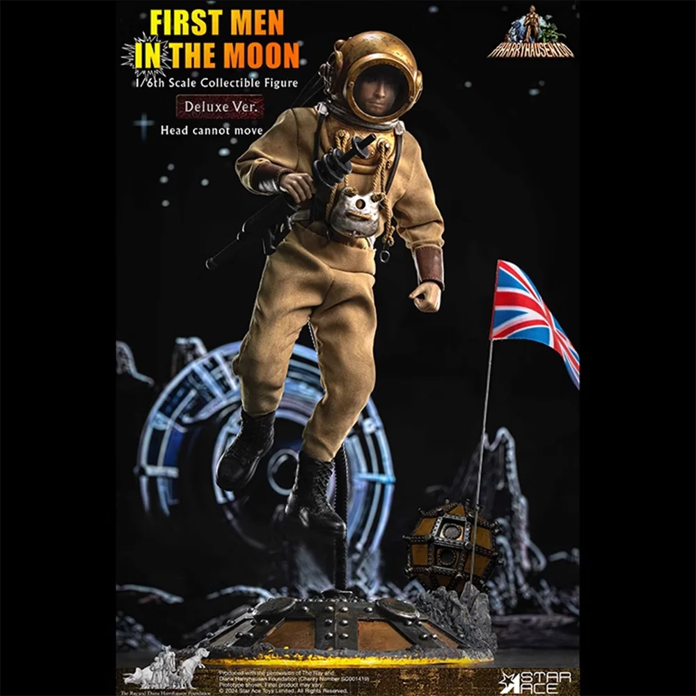 StarAce 1/6 SA0140 The First Man on the Moon Arnold Bedford Action Figure Model Toys30CM Collection Scene Decoration Gift