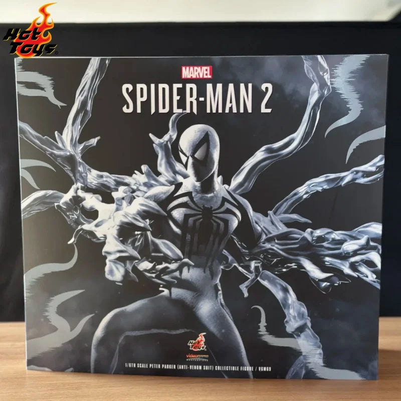 In Stock HOTTOYS HT 1/6 VGM69 Marvel Spider-Man 2 Peter Parker Anti-Venom Suit Action Figure Collectible Model Birthday Toy Gift