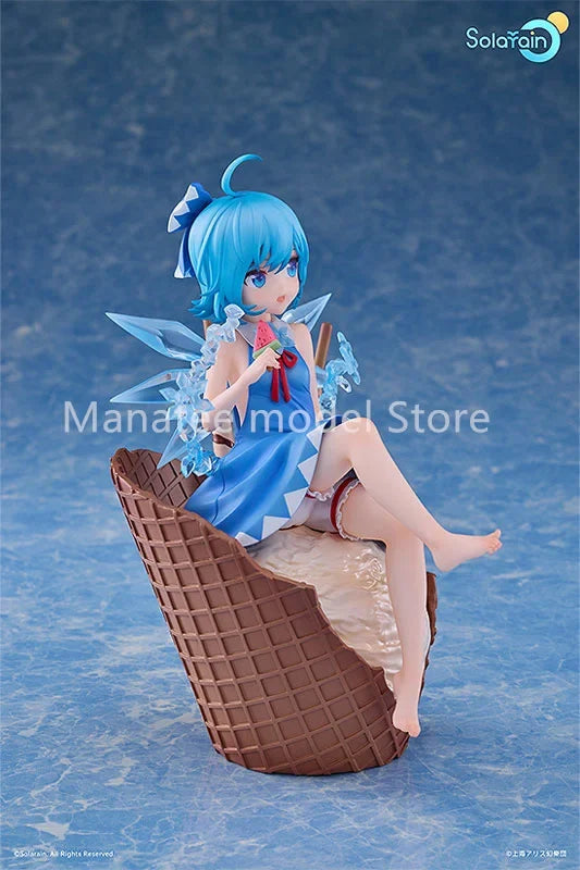 Solarain Original Touhou Project Cirno Summer Frost ver. 1/7 PVC Action Figure Anime Model Toys Collection Doll Gift