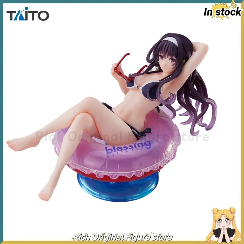 【In Stock】Original TAiTO Aqua Float Girls How To Develop A Passerby Heroine Fine Kasumigaoka Utaha Anime Figure Model