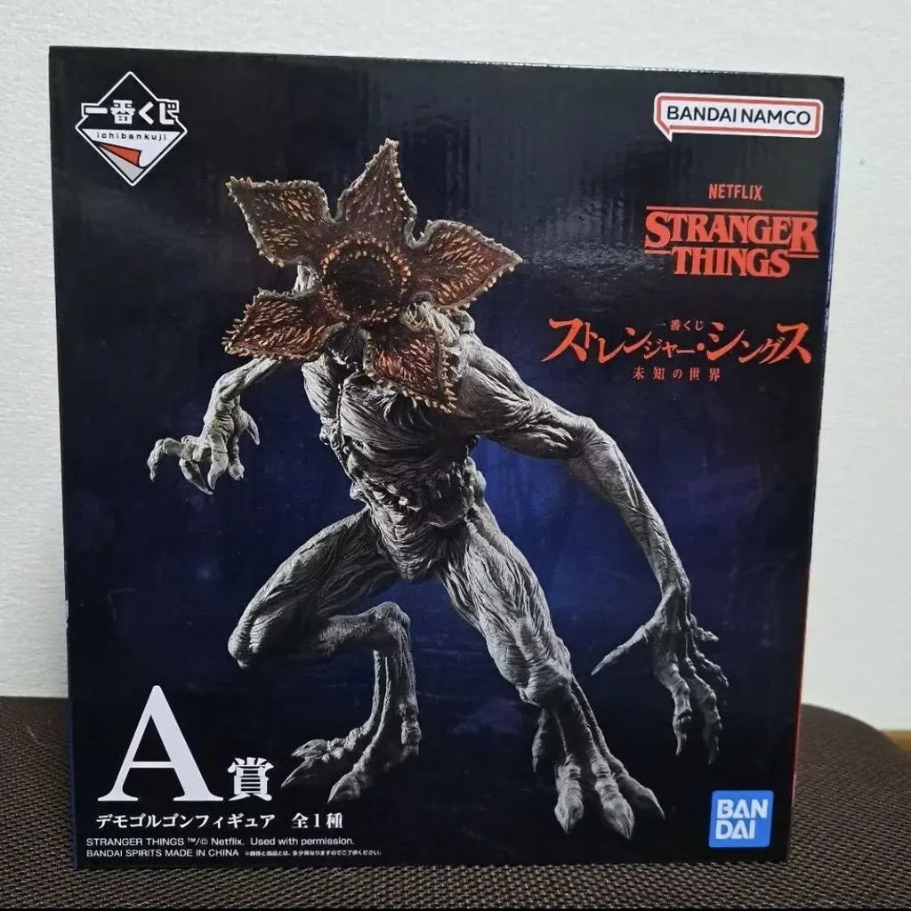 In Stock Bandai Genuine Stranger Things Anime Figure Japanese Edition Action Figure Pvc  Monster Action Figure Model Boys Toys