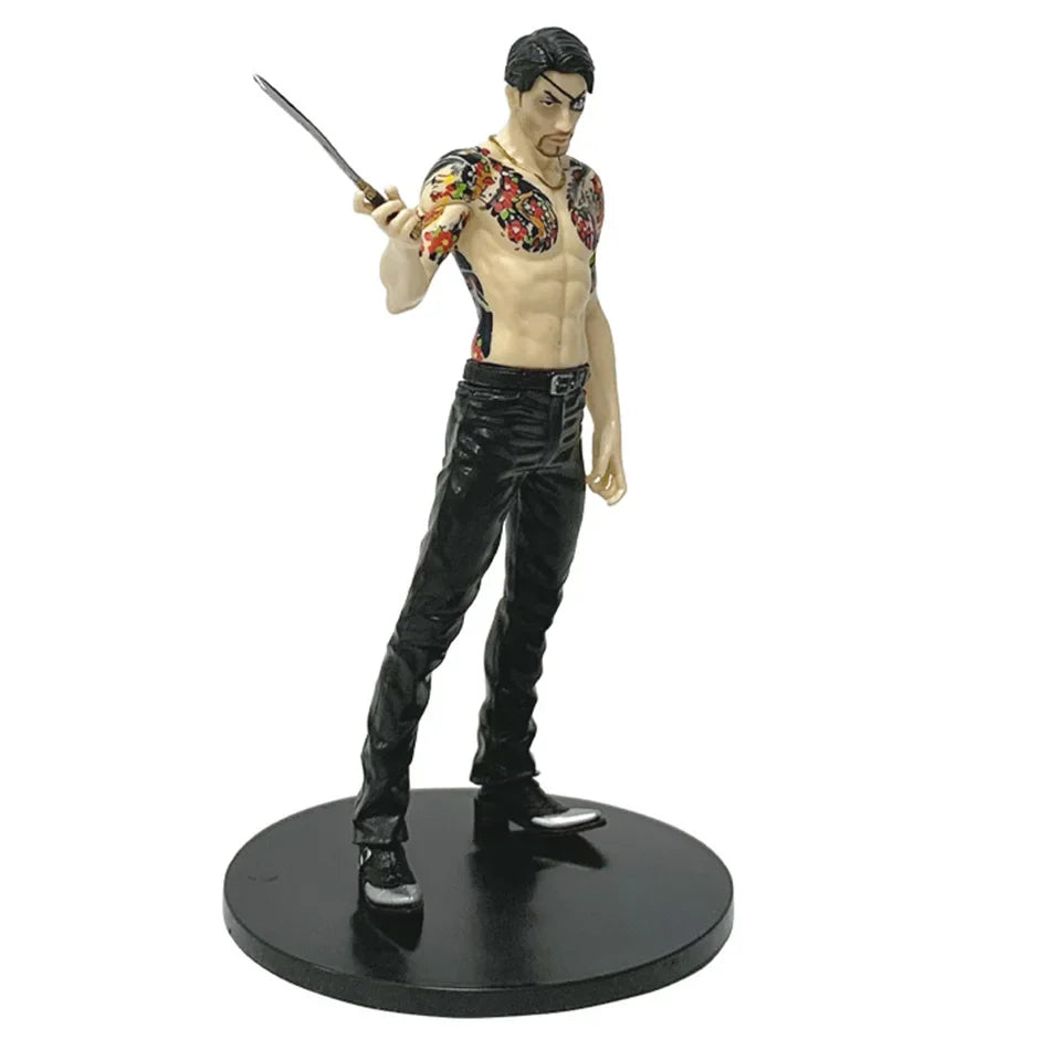 17cm YAKUZA Game Anime Figure Goro Majima Kiryu Kazuma Yakuza Action Figures Figurine PVC Collection Model Toys Halloween Gift