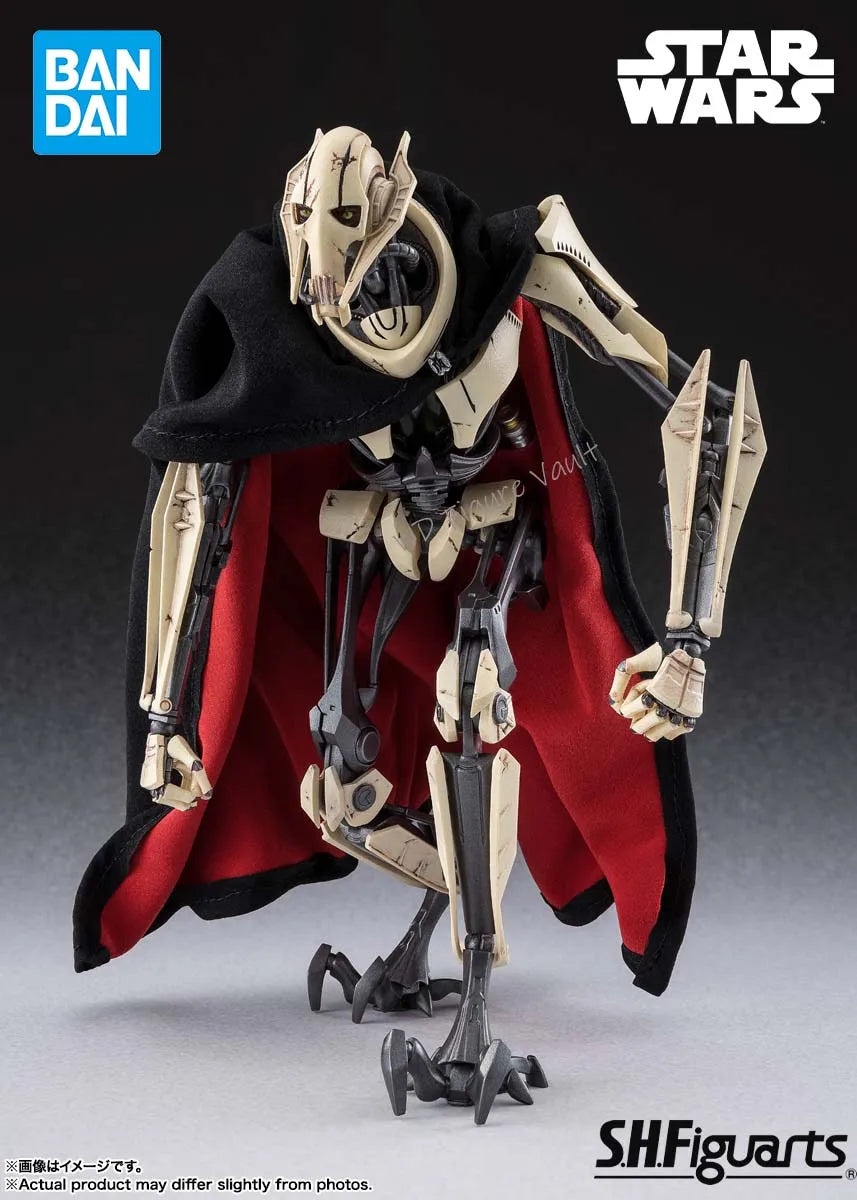 Bandai  S.H.Figuarts General Grievous (STAR WARS 3: Revenge of the Sith) Figures Anime Model Genuine Boxed Toy Gift