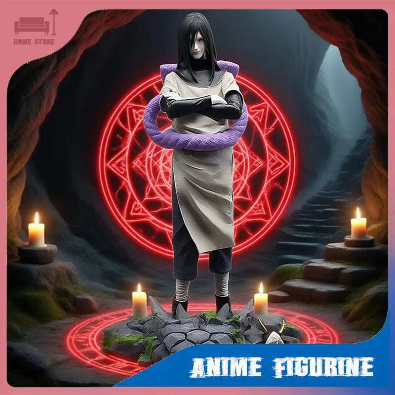 Anime Figurine Naruto Orochimaru Action Figure Akatsuki PVC Model Statue Desktop Ornament Anime Peripheral Collection Toy Gift
