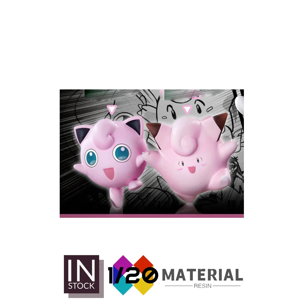 [In Stock]1/20 Resin Scale World [RED ART] - Blue & Clefairy & Jigglypuff & Horsea