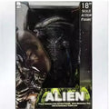New 18inch Alien Horror Halloween 1979 transparent skull Warrior alien battle reverse alien movable doll model figurine desktop