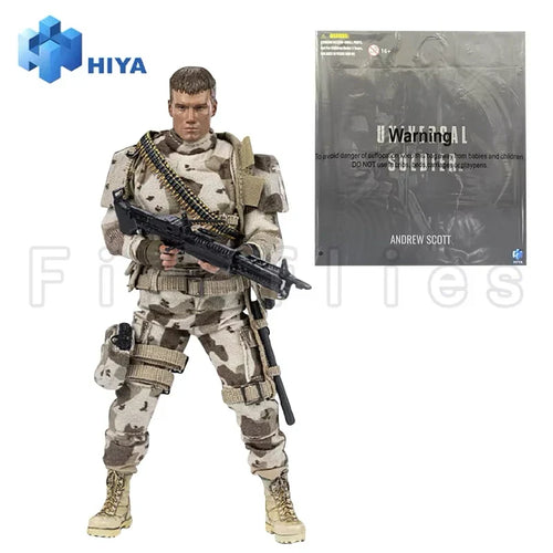1/12 HIYA 6 Zoll Actionfigur Exquisite Super Serie Universal Soldier Andrew Scott Luc Deveraux Anime Modell Spielzeug