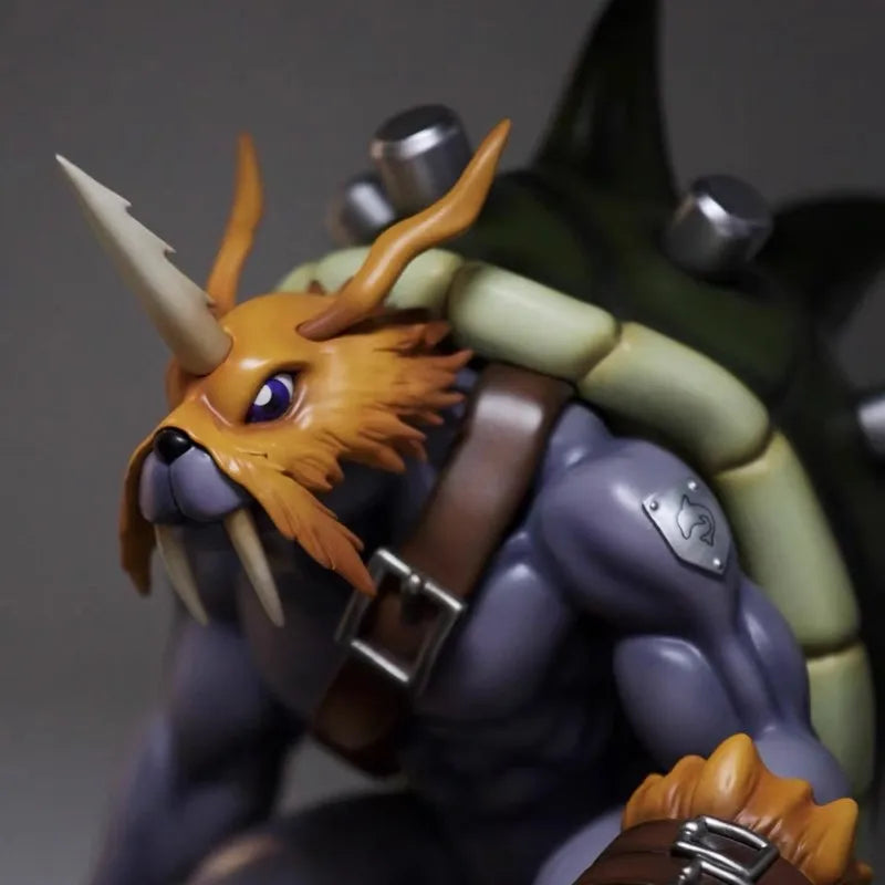 Digimon Adventure Zudomon Anime Figure Garurumon Action Figurine Statue Collection Model Decoration Doll Toys Kids Birthday Gift