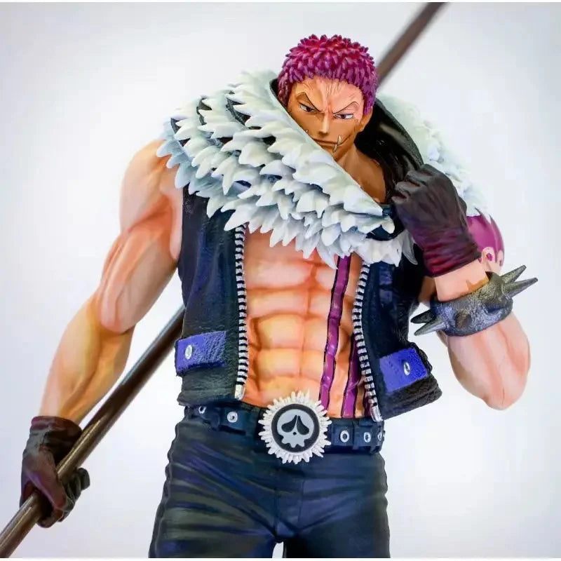 Hot Jt Statue 44cm Anime One Piece Figures Charlotte Katakuri Action Figures Gk Toy Model Ornaments Animation Gift