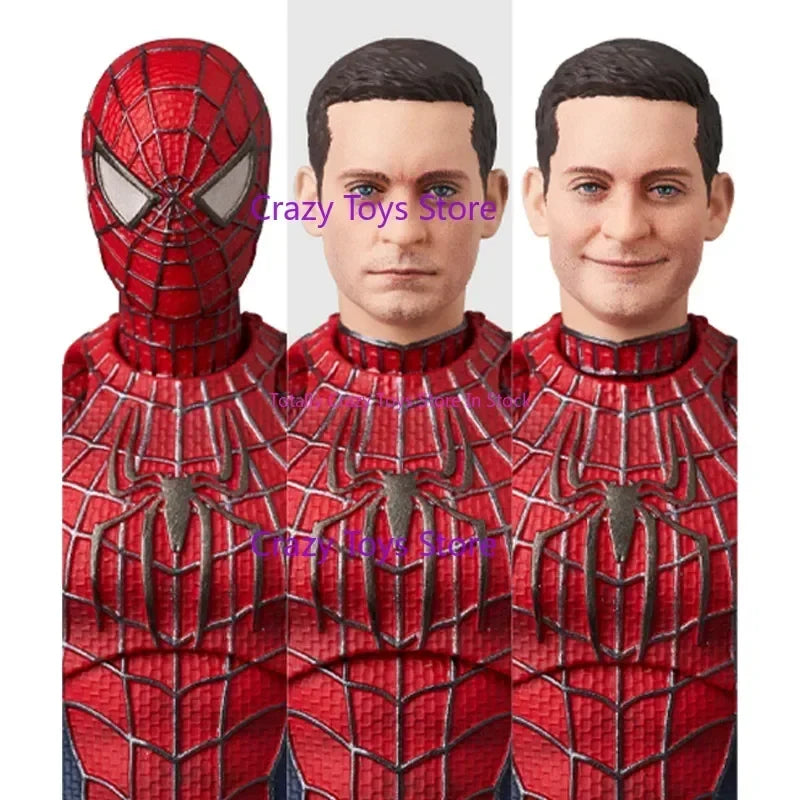In Stock Original MAFEX No.241 Spider-Man Tobey Maguire Hero Never Comes Back Neighborhood Action Figure Model Toy.