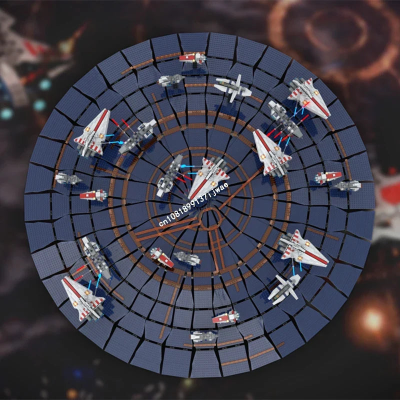 New 6509Pcs Famous Space War Series Movie Classic Campaign View Model Custom Puzzles Diy Creative Ideas Kids Toys Birthday Gifts