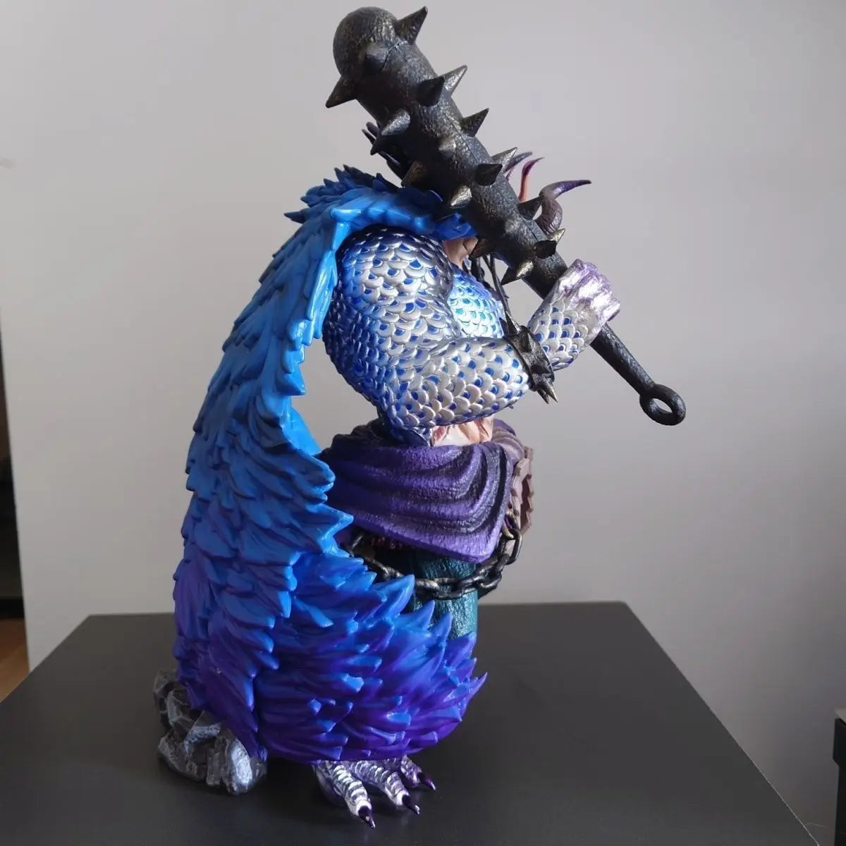 LK Studio One Piece Black Pearl Kaido Beasts 15.74Inch/40cm Zoro Figura de Anime Can move PVC Collect Mode ornament Toys Gifts
