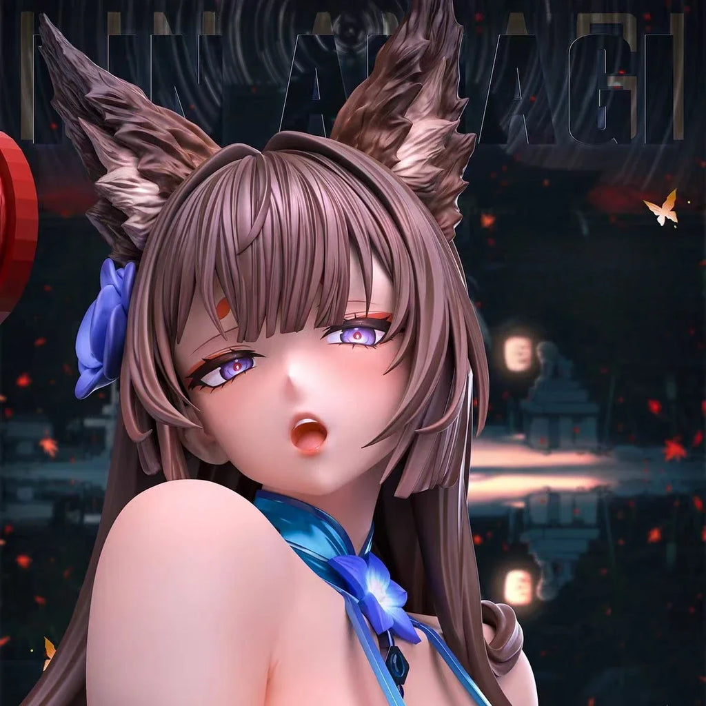 【Presale】Azur Lane Game Character Sculpture ‌IJN Akagi Action Anime Figurine Statue Figure Cartoon Collectible Model Toy
