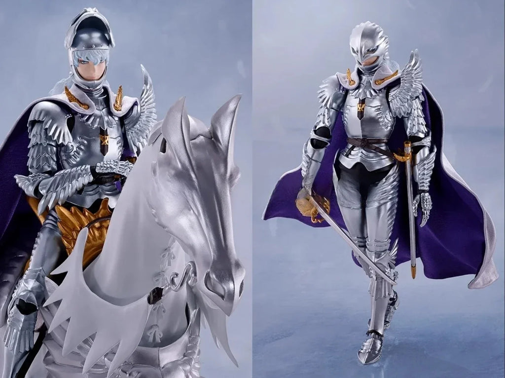 In Stock Original Sh Figuarts Griffith SHF Hawk Of Light Action Figures Model Toys Anime Figura In Stock