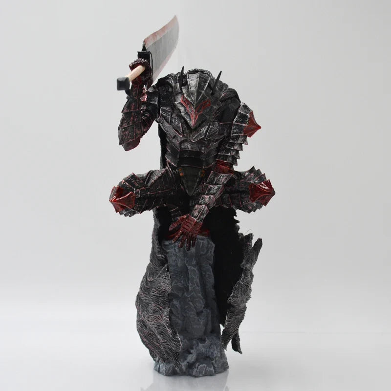 25cm Berserk Guts L Anime Figure Guts Berserker Armor Action Figure Berserk Black Swordsman Figurine Collectible Model Doll Toys