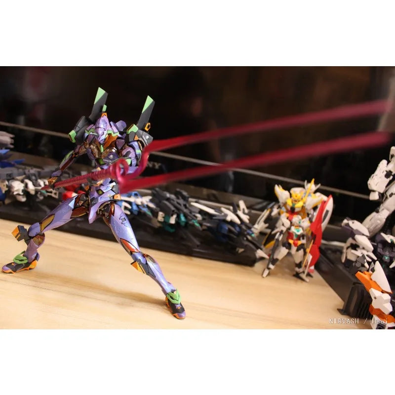 BANDAI Genuine METAL BUILD Series Neon Genesis Evangelion，Evangelion Unit-01 [EVA2020] Finished Product Movable Model As A Gift