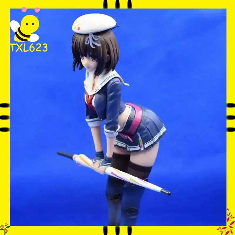 Saekano Megumi Kato 22cm Action Figure - Sexy Racing Collection Ornament PVC Model Toy for Fans And Collectors