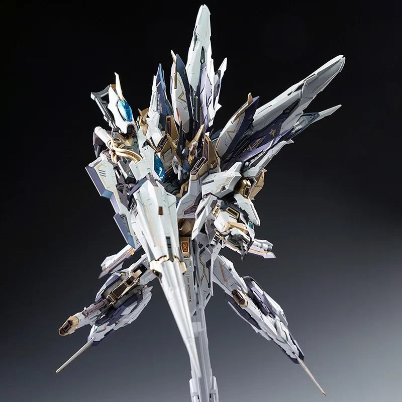 SNNA PMD AURORA MG 1/100 Imperial Dawn Knight Troops Alloy Die Casting Frame Assembled Mobile Suit Kit Anime Action Figures Doll