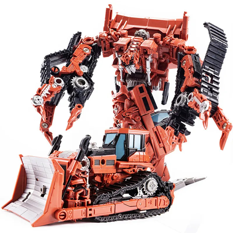 H6001-8B Anime Devastator Transformation Toys TAIBA BMB 8 IN 1 Action Figure Model KO GT Truck Crane Robot Car Kids Boy Gift