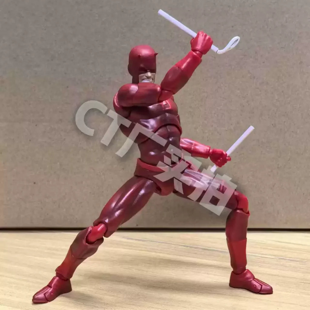 New Toys Daredevil Figure Mafex 223 Shf Ko Daredevil Comic Version Action Figure Pvc Figurine Statue Spiderman Colletion Gift