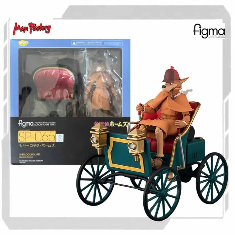 Max Original Model Kit FIGMA SP-065 SHERLOCK HOLMES Anime Action Figure Model Toy for Boy Foam Cotton Packaging 145mm