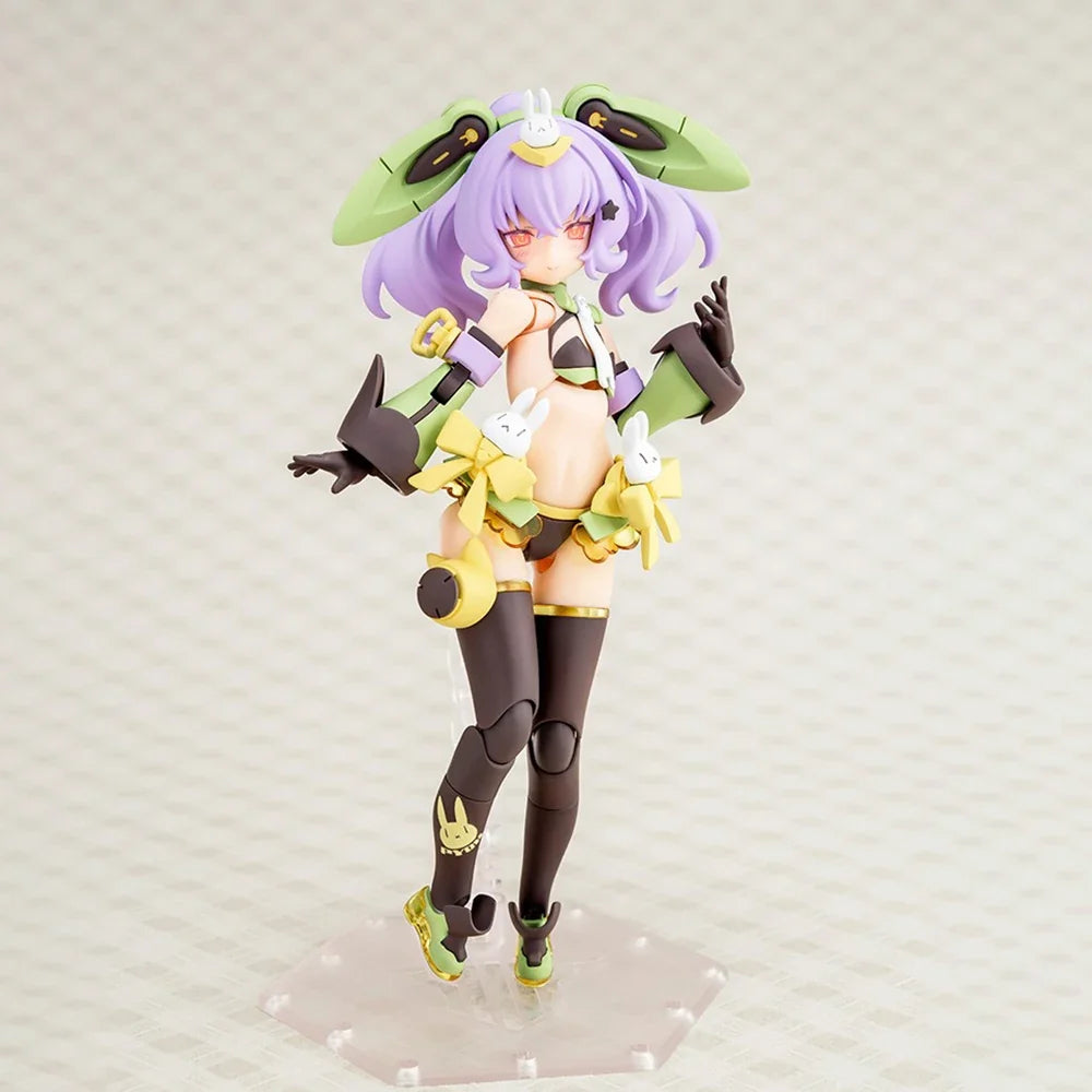 In Stock Original Kotobukiya KP741 Megami Device PUNI MOFU Tu Rabbit Mobile Suit Girl Assemble Model Kits Action Figure Toys