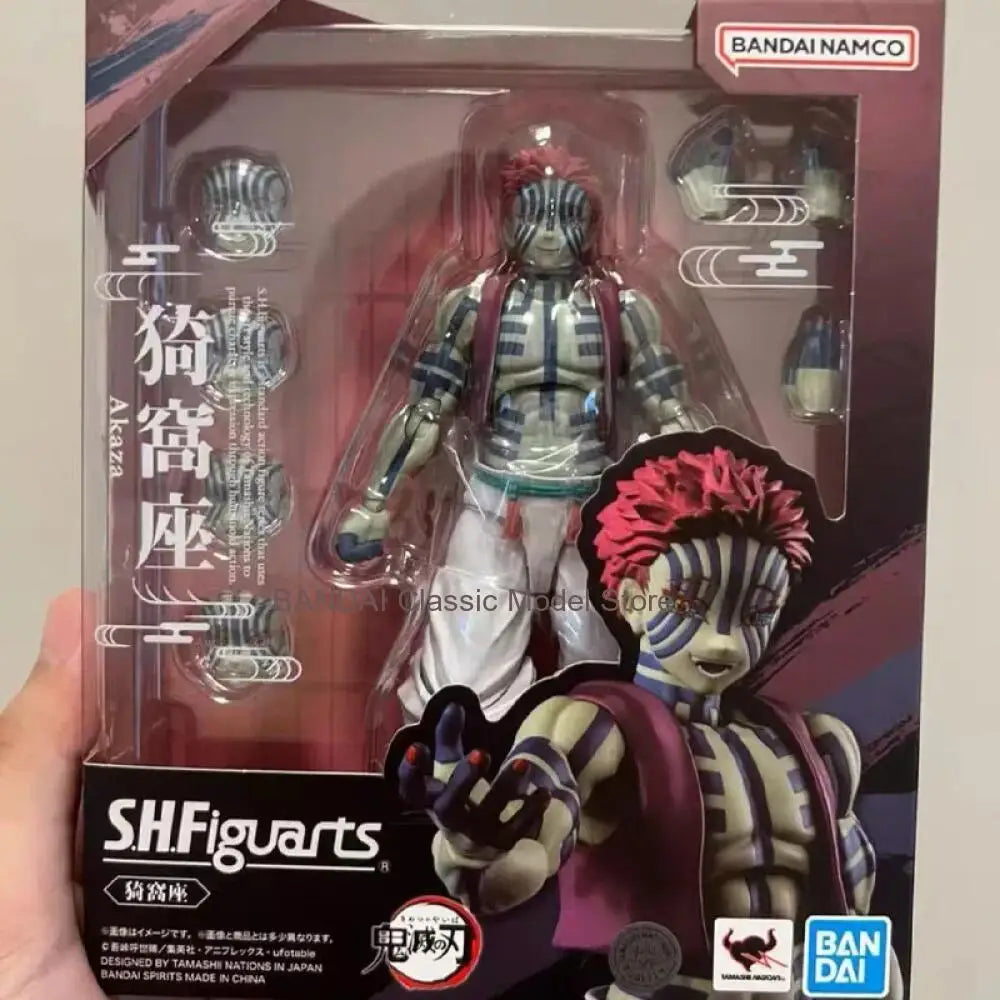 In Stock BANDAI Original Box S.H.Figuarts Demon Slayer Shinobu Kocho SHF Action Figure Model ToyGift for Kid Foam Box Packaging