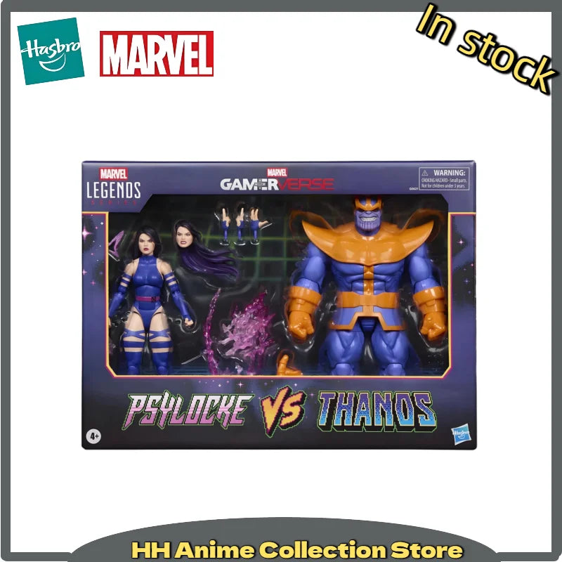 Auf Lager Hasbro Marvel Legends Spieluniversum Thanos VS Psylocke Set Sammlerstück Geschenk Hobby