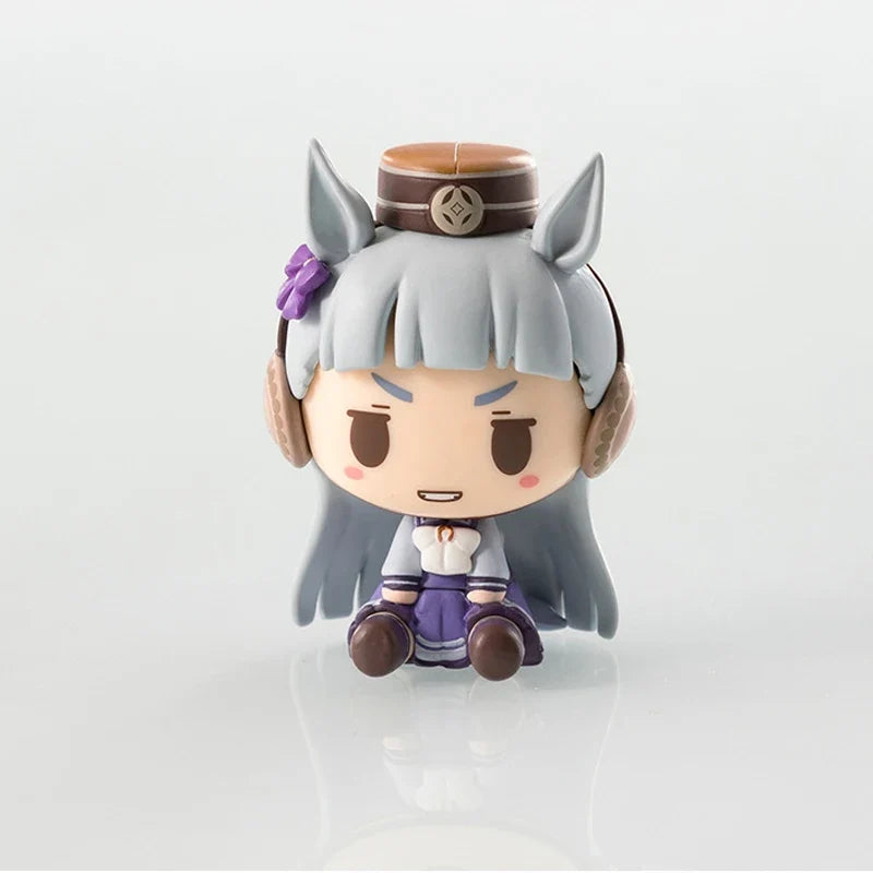 #2665 Umamusume Pretty Derby Mihono Bourbon Anime Figure Gold Ship/Tokai Teio/Matikanetannhauser Action Figure Model Doll Toys
