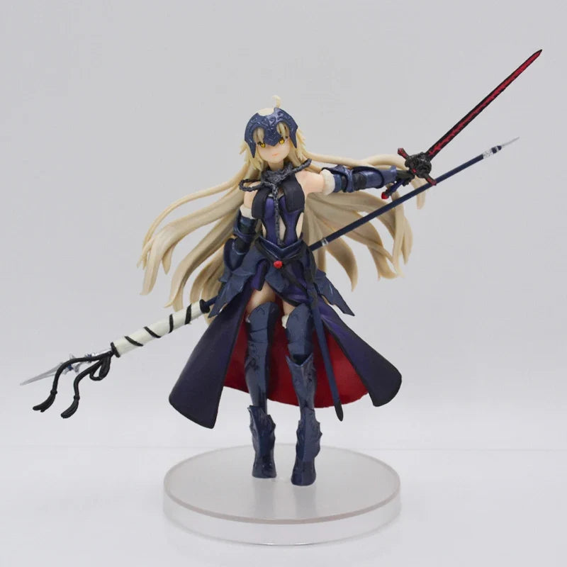 13cm Fate/Grand Order Altria Pendragon Anime Figure Fate/stay night Saber Alter Action Figure Collectible Model Doll Toys Gifts