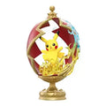 Re-Ment Pokemon Figures Ovaltique Collection Pikachu Gardevoir Dragonite Roserade Mimikyu Mew Pvc Model Gift Toy