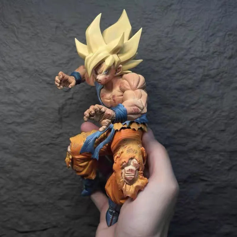 Dragon Ball 20.5cm Sun Goku Super Saiyan Action Figure  Model Ornament Toy Doll Collection Birthday Gift Christmas Gi