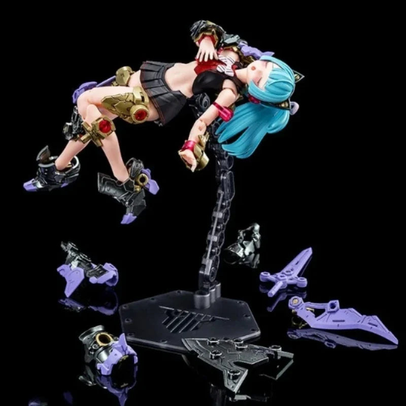 Kotobukiya Original Genuine Megami Device Buster Doll Knight Darkness Claw 1/1 Mobile Suit Girl 16cm Model Action Figure Toys