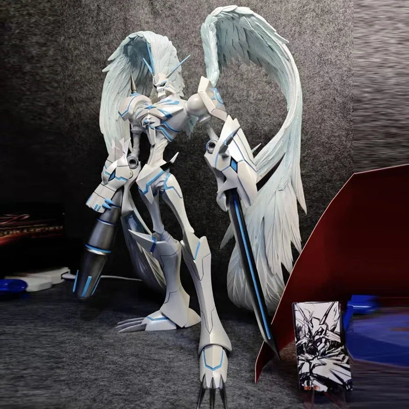 Omegamon Figure Digimon Adventure Anime Figures Statue Collection Dolls Desk Decoration Model Customized Toys Kids Birthday Gift