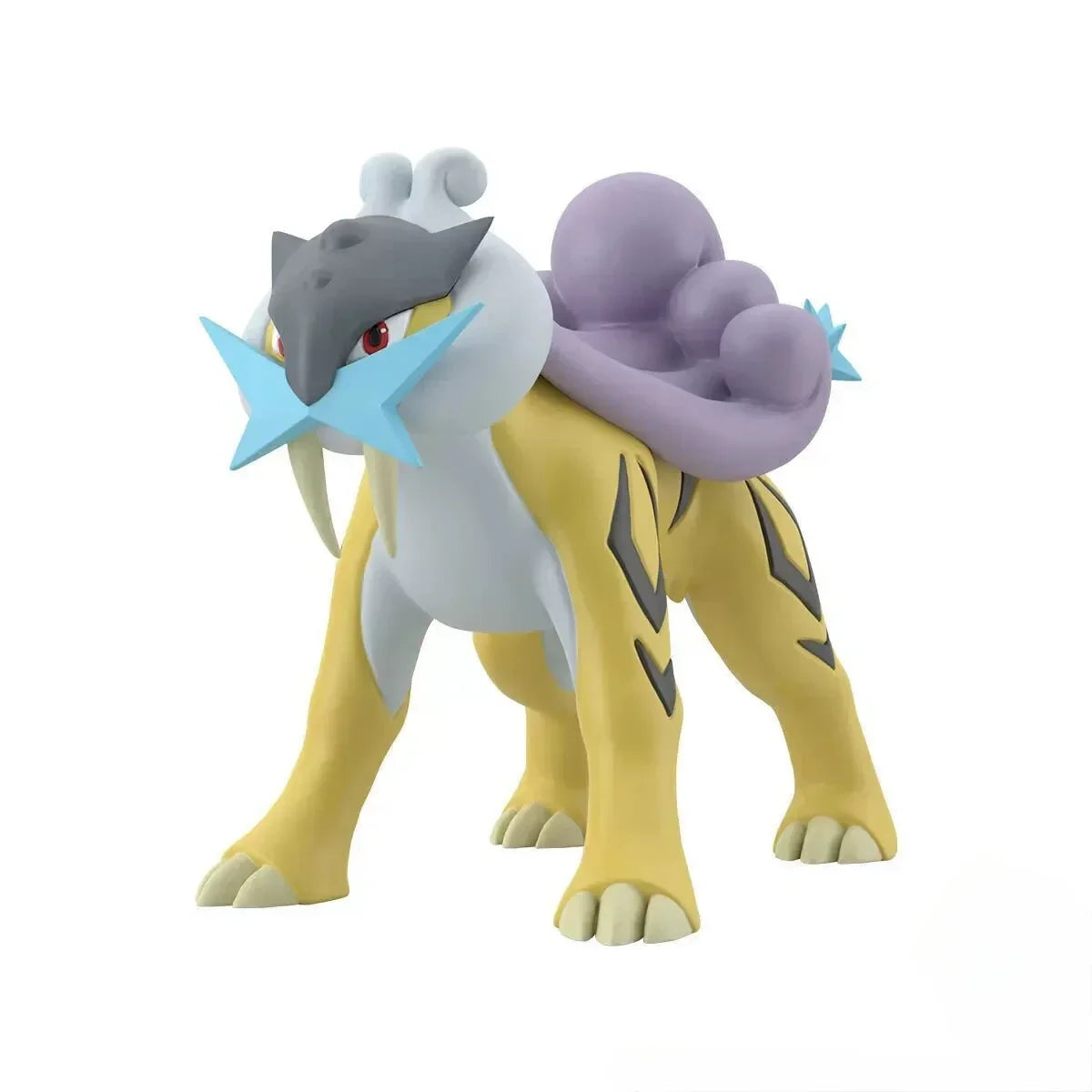 Limited  Edition Johto  Region Entei, Suicune, Raikou Q Version Movable Figure Toys - Collectible Anime Merchandise
