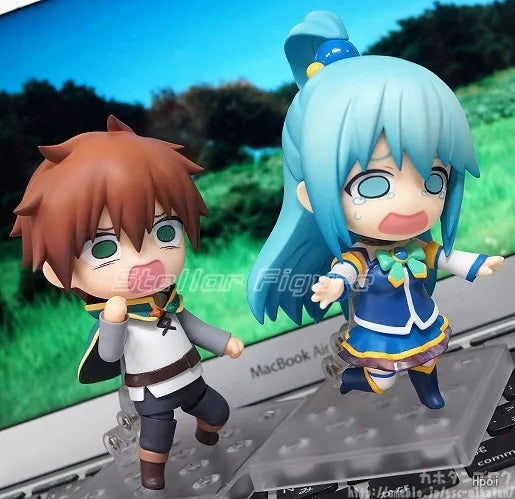 【SF】In Stock GSC Nendoron 630 Kono Subarashii Sekai Ni Shukufuku O Aqua Figures Model Collection Gift
