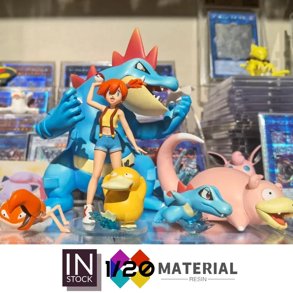 [In Stock]1/20 Resin Scale World [STS] -Misty & Psyduck