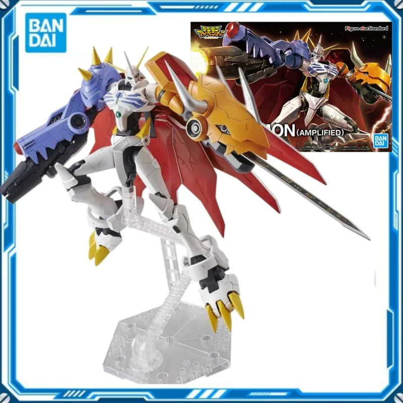 New Bandai Figure-rise Standard  Digital Monster Anime Figure Assembly Omegamon Amplified Action Figure Toys Gifts