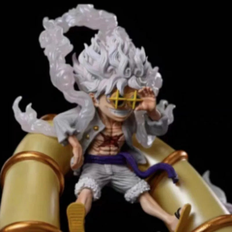 New One Piece Anime Figure Gear 5 Luffy Monkey D Luffy Figurine Pvc Station Model Doll Collectable Decoratoin Toy Gifts