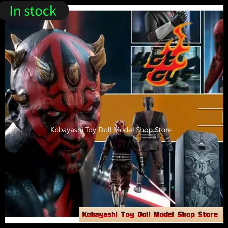 Auf Lager Hottoys Ht 1/6 Tms024 Star Wars, The Clone Wars Darth Maul Actionfigur Modell Spielzeug 29cm Sammlerstück Ornament Geschenk
