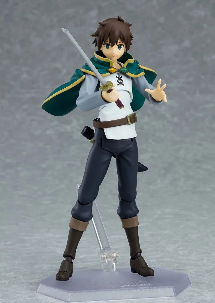 Original Max Factory Figma#425 Kono Subarashii Sekai Ni Syukufuki Wo! Satou Kazuma Anime Figure Model Toy Gift Collection