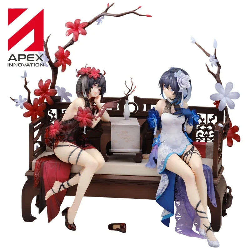 Original Honkai Impact 3 APEX INNOVATION miHoYo Seele Vollerei Fu Hua Game Genuine Anime Figure Collectible Model Statuette Toys