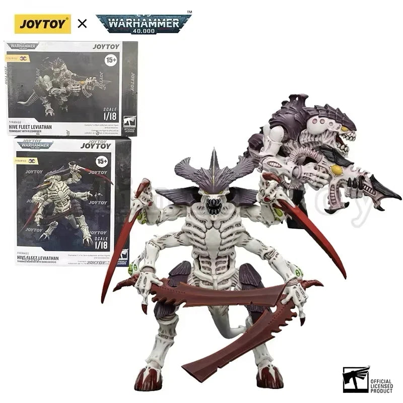 JOYTOY 1/18 Action Figure 40K Tyranids Hive Fleet Leviathan Figures Toy Anime