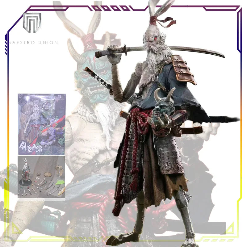 MAESTRO UNION Fury Planet Series: Swordsman Nameless Articulated Figure | Original Anime Action Model Collectible for Adult Fans