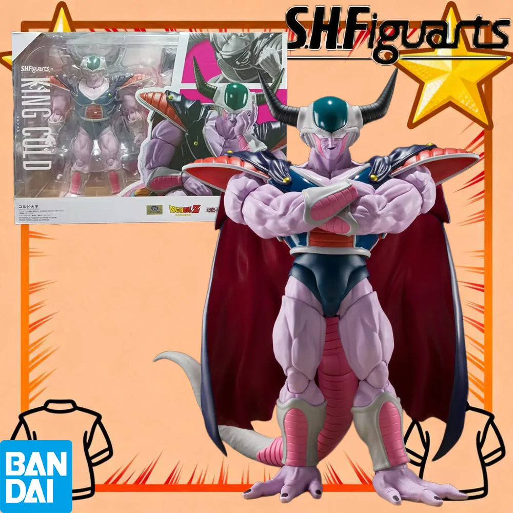 100% Authentic In Stock Bandai S.H.Figuarts Dragon Ball Z King Cold Action Figure Model Toy