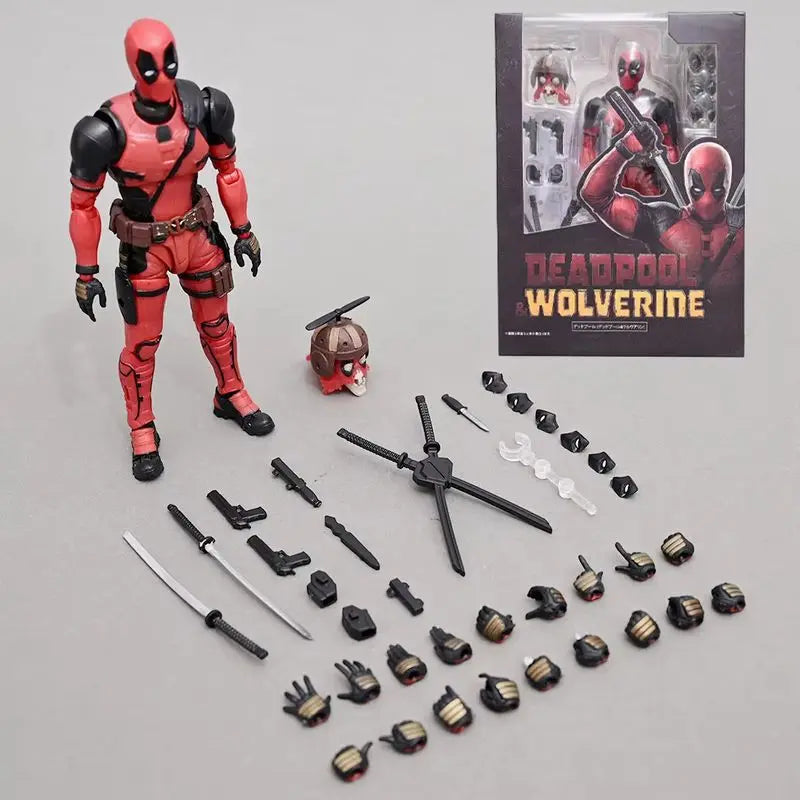New X-Men Legend Series Action Figure - Wolverine Deadpool 3 Joint Mobility Wade Winston Wilson Model Collection Toys Gift