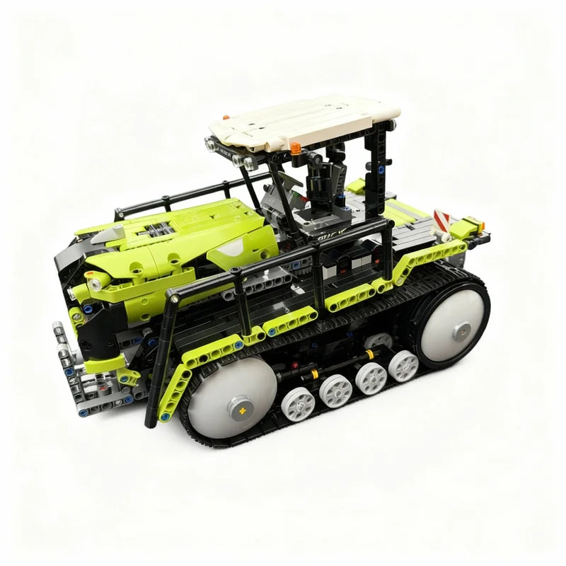 1619 Teile MOC Claas Challenger VC Technik Modell Bausteine Architektur DIY Weihnachtsgeschenke Kreative Spielzeugidee Bildung